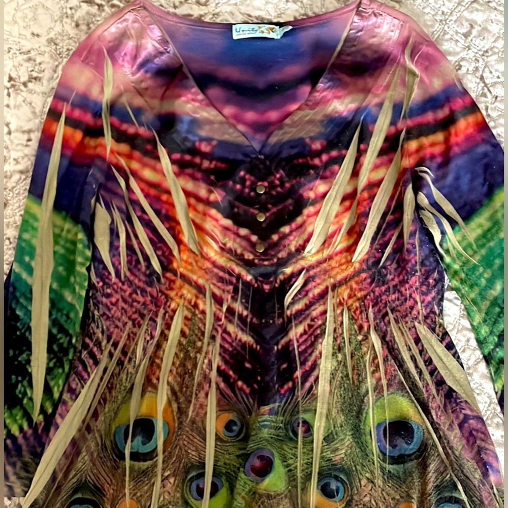 PM women’s tye dye shirt.